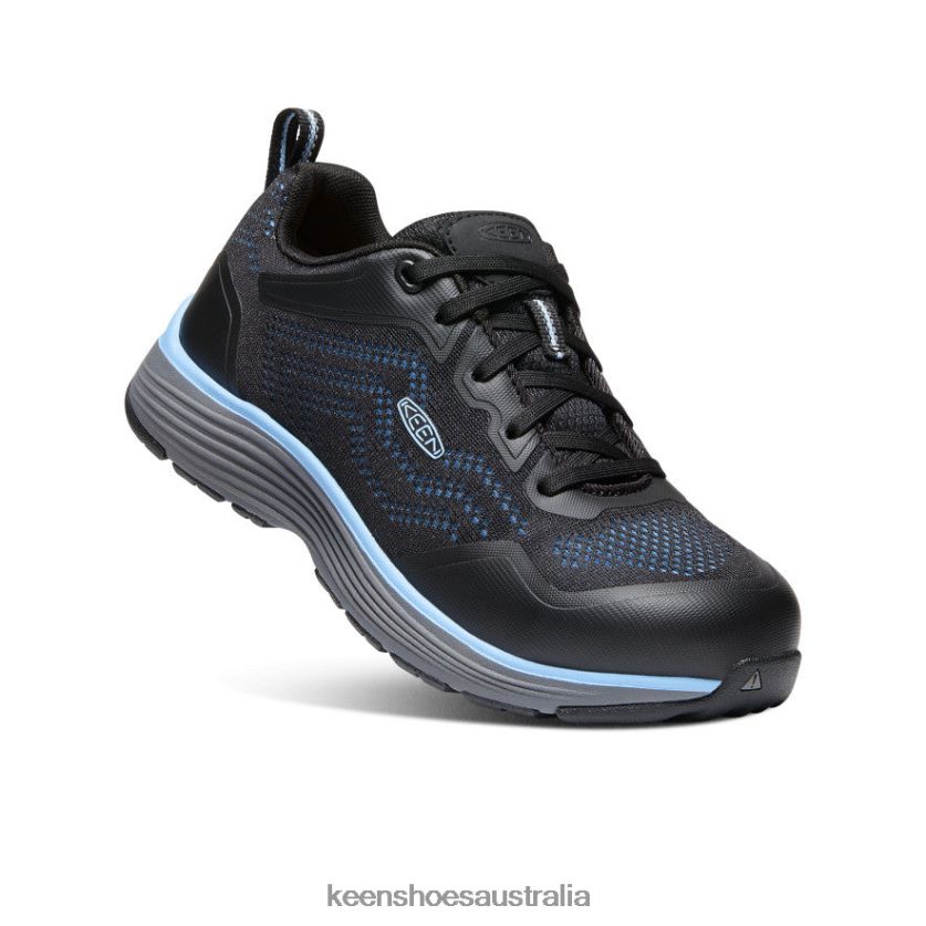 KEEN Footwear TLDLTR459 Airy Blue/Black Sparta 2 (Aluminum Toe) Women