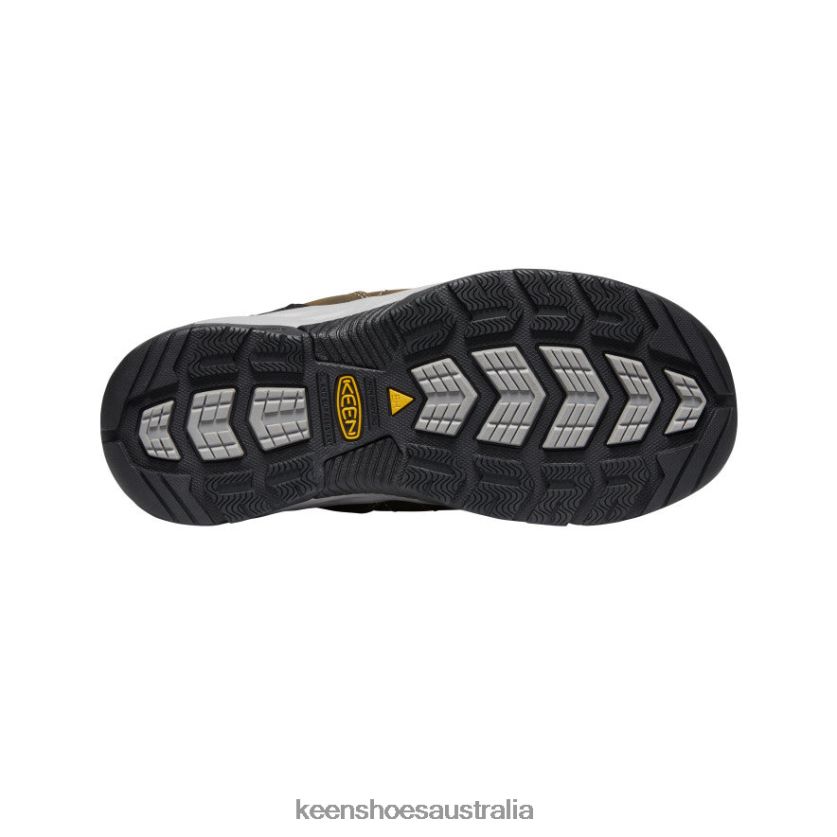 KEEN Footwear TLDLTR635 Cascade Brown/Surf Spray Flint II (Steel Toe) Women