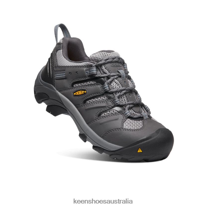 KEEN Footwear TLDLTR647 Magnet/Majolica Blue Lansing (Steel Toe) Women